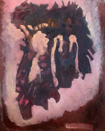 A Dragon and a Angel, painting by Ryan Louder