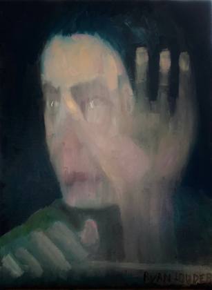A Mother’s Loss, painting by Ryan Louder