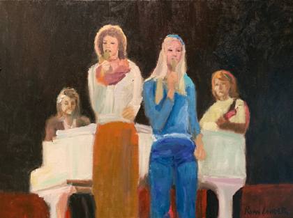 ABBA, painting by Ryan Louder