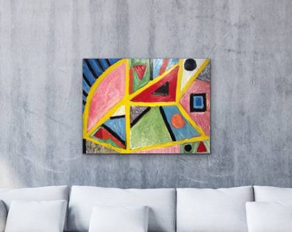 Abstract 009, painting by Ryan Louder