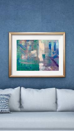 Abstract Canvas 18x24, painting by Ryan Louder