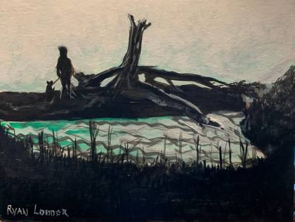 After The Storm, painting by Ryan Louder