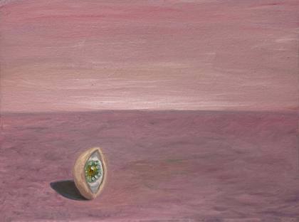 Alone, painting by Ryan Louder