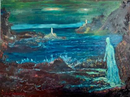 Angels Of The Sea, painting by Ryan Louder
