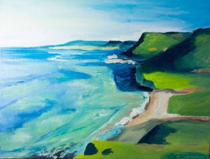 Australia, painting by Ryan Louder