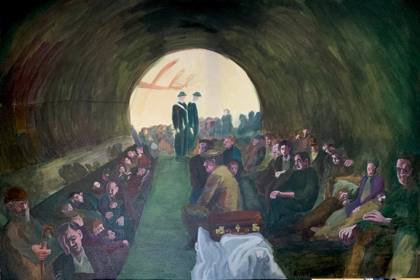Battle of Britain, painting by Ryan Louder