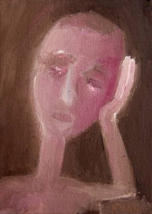 Beautiful Mind, painting by Ryan Louder