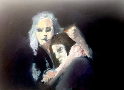 Better Off Without Him, painting by Ryan Louder