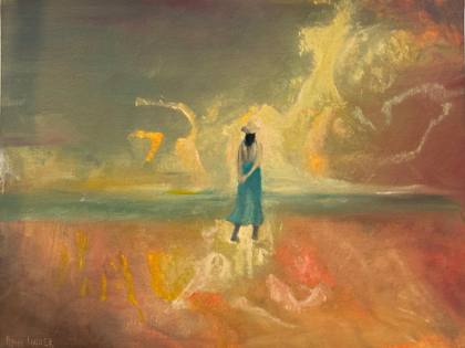 Break In The Clouds, painting by Ryan Louder