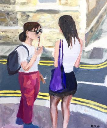 Casual Or Smart Casual 8x10, painting by Ryan Louder