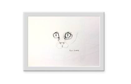 Cats, painting by Ryan Louder