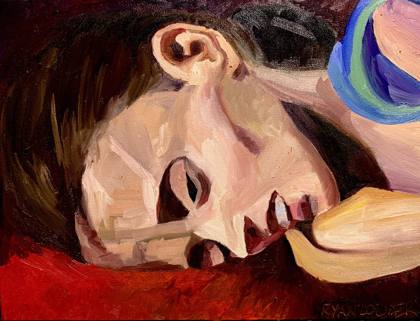Children of Yemen, painting by Ryan Louder