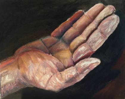 Compromise, painting by Ryan Louder