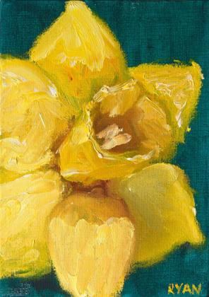 Flower, painting by Ryan Louder