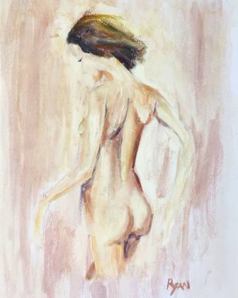 From The Shower, painting by Ryan Louder