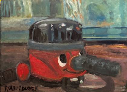 Henry, painting by Ryan Louder