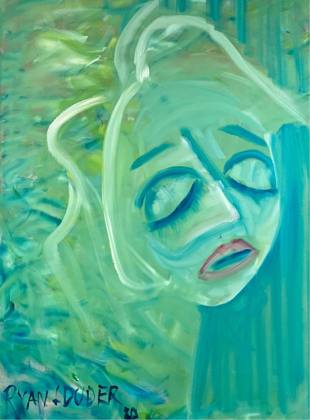 Her, painting by Ryan Louder