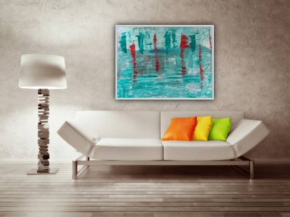 Hurricane, painting by Ryan Louder