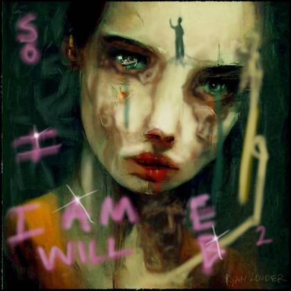 I Am So I Will Be 2, painting by Ryan Louder