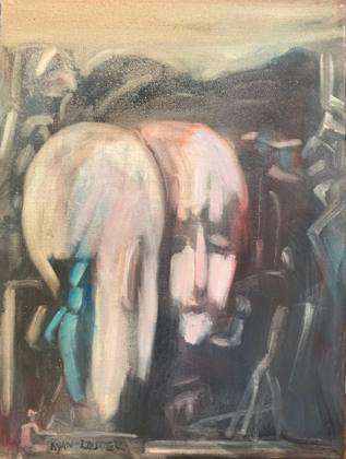 In The Age Of Anxiety, painting by Ryan Louder