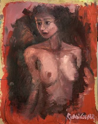 In The Bedroom Light, painting by Ryan Louder
