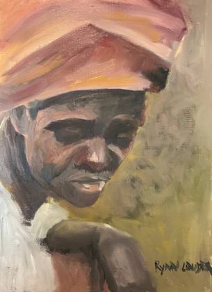 In The Morning, painting by Ryan Louder