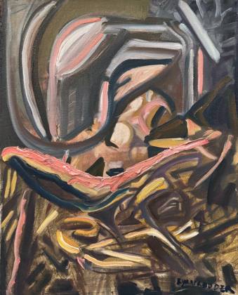Jazz, painting by Ryan Louder