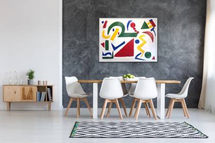 Large Abstract, painting by Ryan Louder