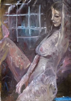 Liberty, painting by Ryan Louder