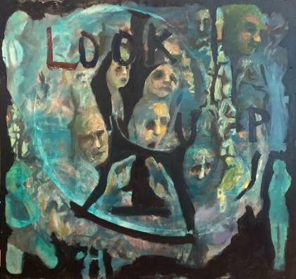 Look Up!, painting by Ryan Louder