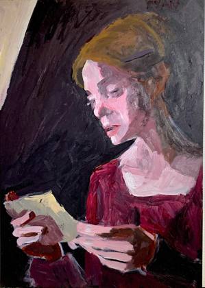 Love Letter, painting by Ryan Louder