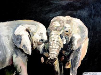 Meaning Of Life, painting by Ryan Louder
