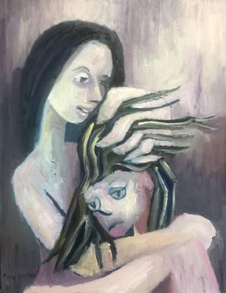 Mother, painting by Ryan Louder