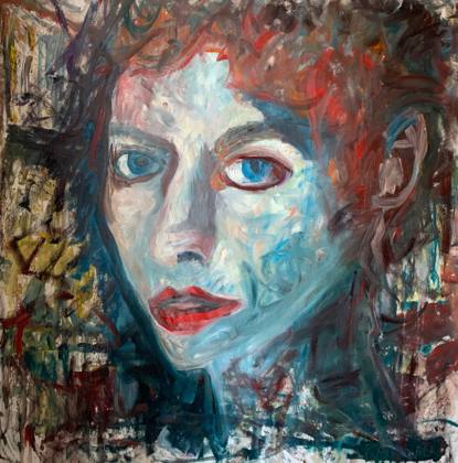 Moulin Rouge, painting by Ryan Louder