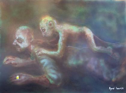 My Precious, painting by Ryan Louder