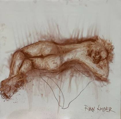 of Juno 1, painting by Ryan Louder