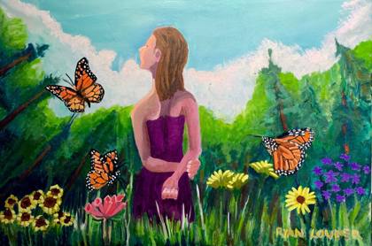 On A Summers Day, painting by Ryan Louder