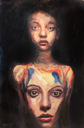 Perception, painting by Ryan Louder