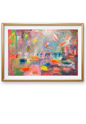 Platforms and Levels, painting by Ryan Louder