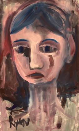 Portrait Of The Deepest Well, painting by Ryan Louder