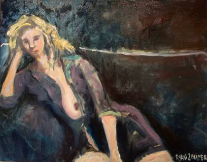 Reflective Thoughts On Freedom, painting by Ryan Louder