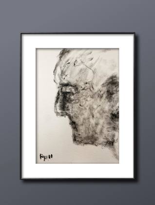 REM Abstract In Ink, painting by Ryan Louder