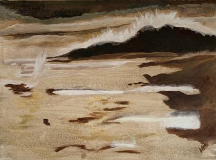 Somewhere Else, painting by Ryan Louder