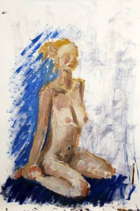 Study 2, painting by Ryan Louder