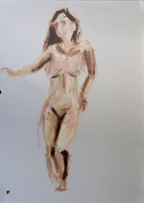 Study 5, painting by Ryan Louder