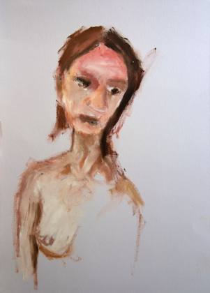 Study 7, painting by Ryan Louder