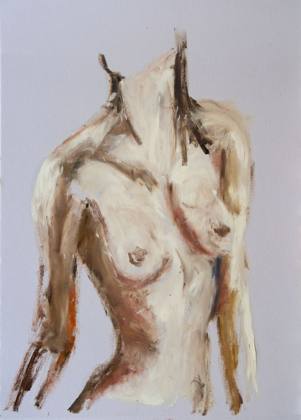 Study 8, painting by Ryan Louder