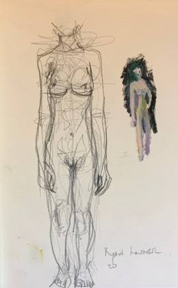 Study Drawing 5, painting by Ryan Louder