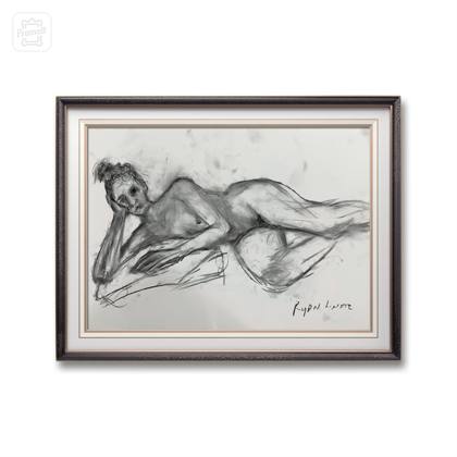 Study of Sandra 2, painting by Ryan Louder