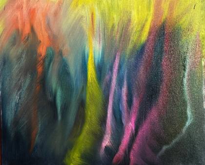 Synthesia, painting by Ryan Louder